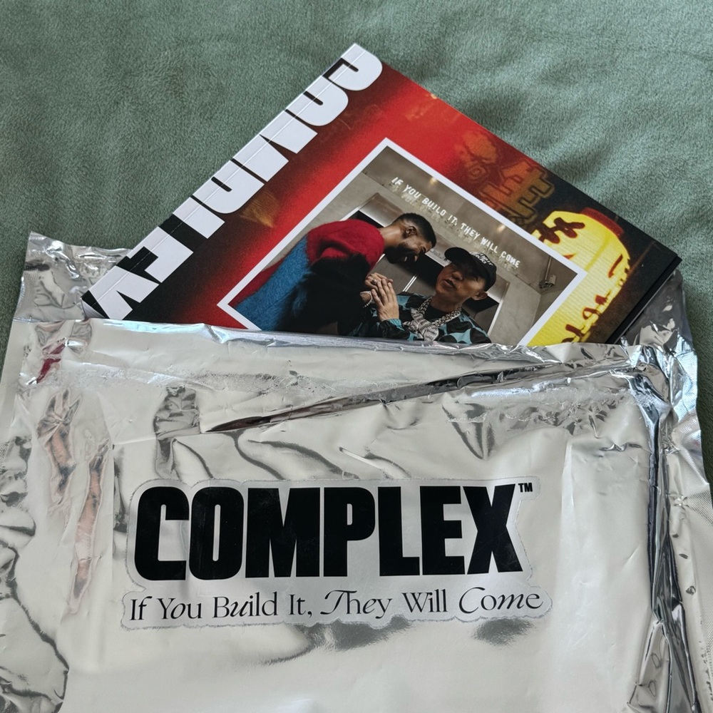 COMPLEX BOOK If You Build It They Will Come Nigo Cudi Verdy Kayne ComplexCon